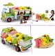 LEGO 41712 Friends Camion Riciclaggio Rifiuti, con Mini Bambolina Emma, Set Costruzioni Nettezza Urbana Giocattolo, Giochi per Bambini dai 6 Anni